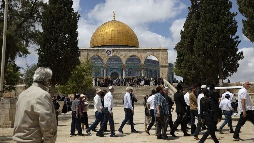 Mescid-i Aksa’da Yom Kippur öncesi baskın