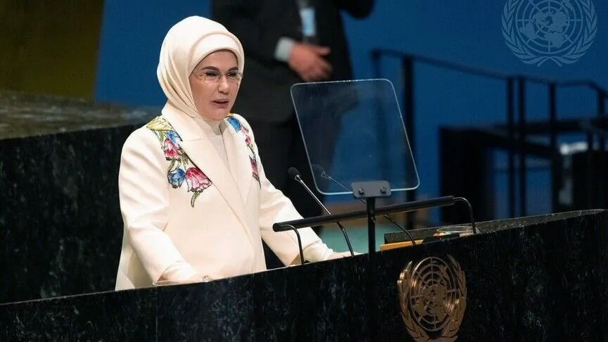 Emine Erdoğan'ın ABD'de gündemi iklim, kalkınma ve çocuklar olacak