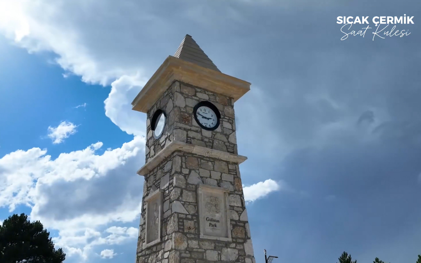 Sivas Belediyesi'nden Sıcak Çermik'e yeni simge: Saat Kulesi ve gül bahçeleri tamamlandı!