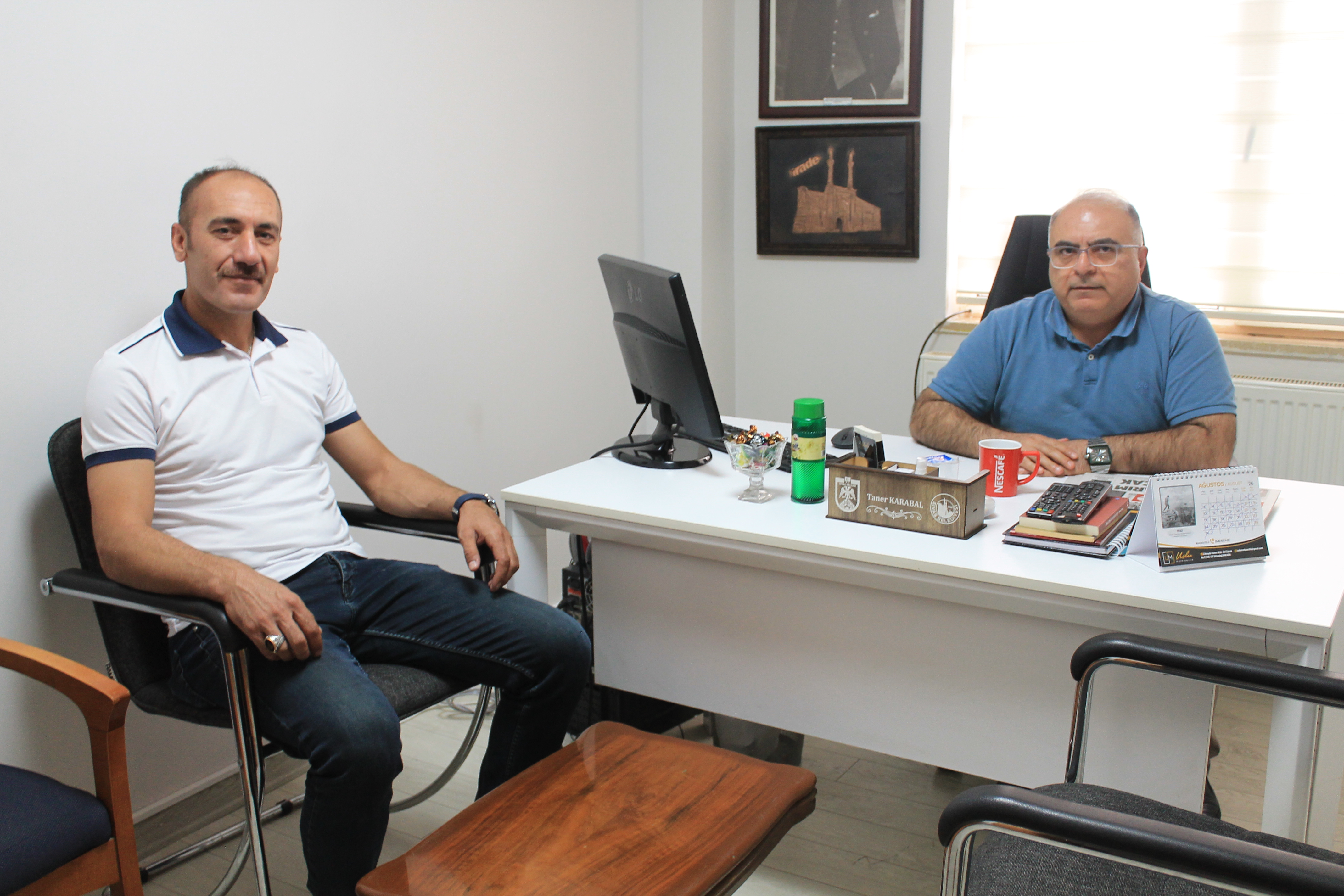 İş insanı Sunar’dan Sivas İrade’ye ziyaret