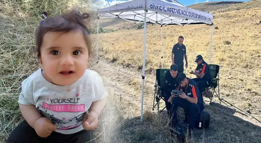 Sivas'ta kaybolan Büşra bebekten hala iz yok...
