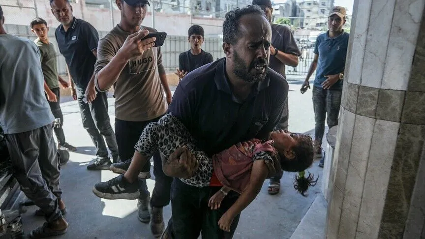 Gazze Şeridi'ne düzenlenen saldırılarda 7 Filistinli yaralandı