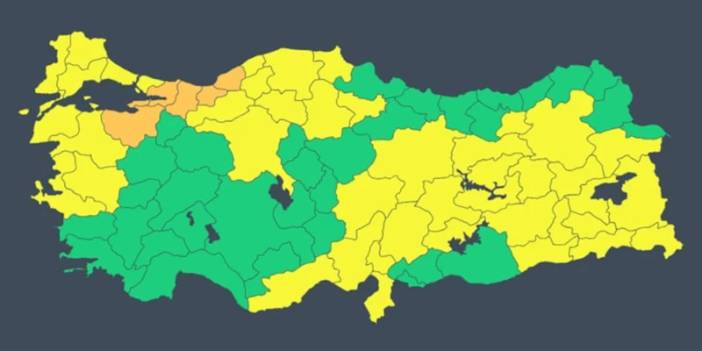 Meteoroloji 48 İl İçin Alarm Verdi! Sivas'a Sarı Kodlu Uyarı!
