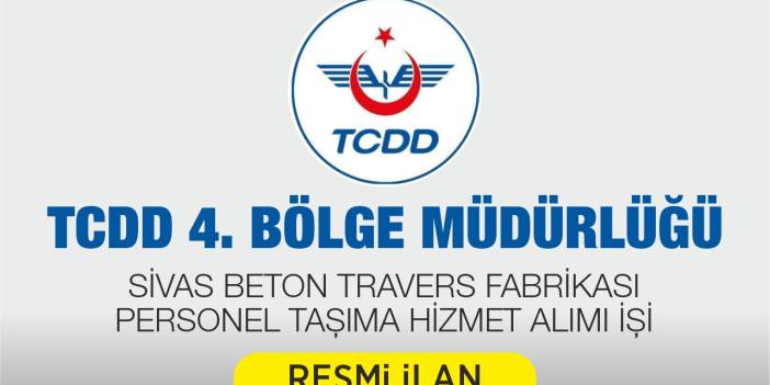 SİVAS BETON TRAVERS FABRİKASI PERSONEL TAŞIMA HİZMET ALIMI İŞİ