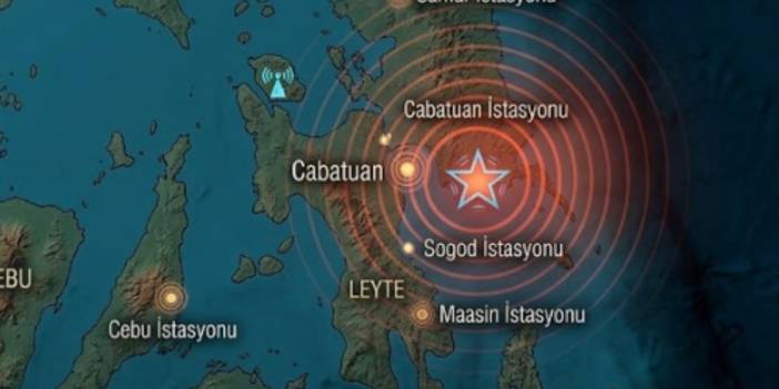 Filipinler'de 5.2 büyüklüğünde deprem