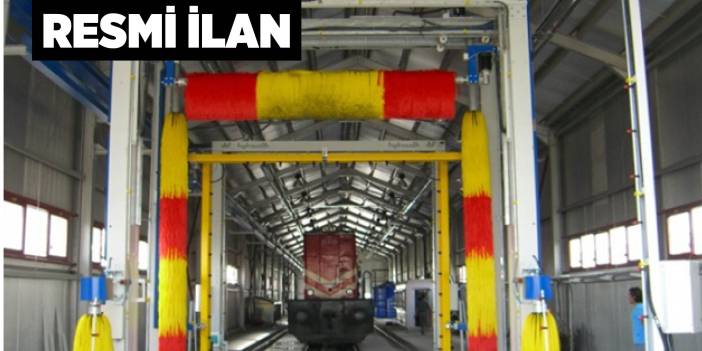 TREN SETLERİ İÇİN YIKAMA YOLU YAPTIRILACAKTIR