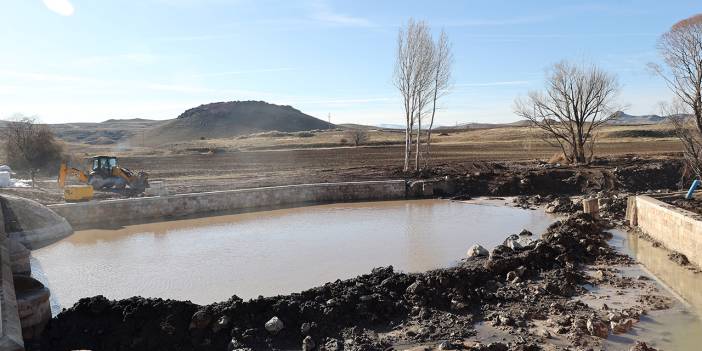 Sivas'ta kuraklığa karşı ilk kazma vuruldu!