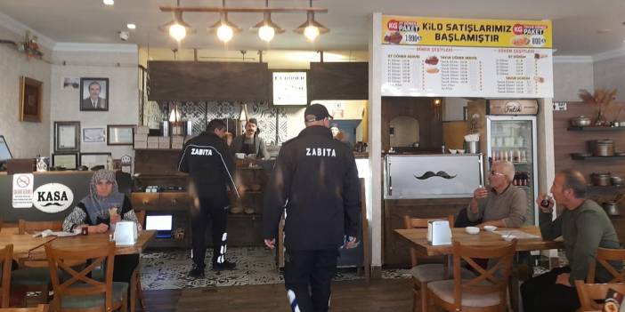 Sivas'ta lokantalara sıkı denetim