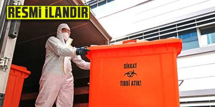 TEHLİKELİ ATIKLARIN TOPLANMASI, TAŞINMASI, ARA DEPOLAMA VE GERİ KAZANIM/ BERTARAF HİZMET ALIMI