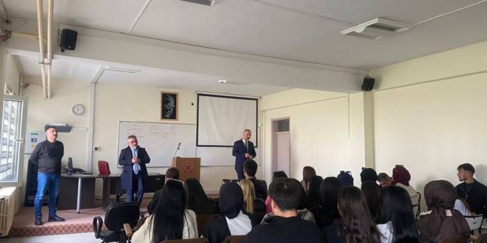 Bankacılık sektöründen öğrencilere tecrübe paylaşımı