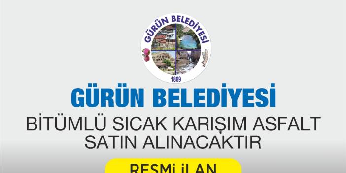 BİTÜMLÜ SICAK KARIŞIM ASFALT SATIN ALINACAKTIR