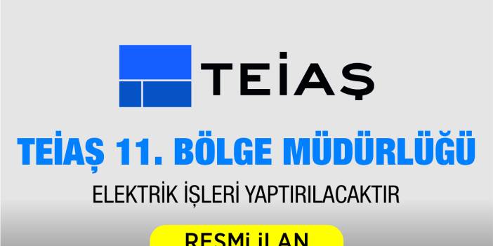 ELEKTRİK İŞLERİ YAPTIRILACAKTIR