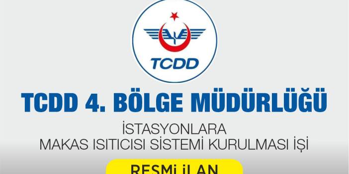TCDD 4 BÖLGE MÜDÜRLÜĞÜ MINTIKASINDAKİ İSTASYONLARA MAKAS ISITICISI SİSTEMİ KURULMASI İŞİ