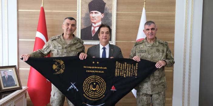 Askeri heyetten SCÜ’ye anlamlı ziyaret