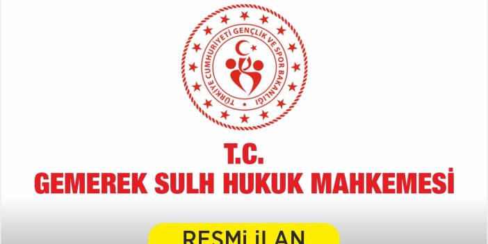 T.C.GEMEREK SULH HUKUK MAHKEMESİ
