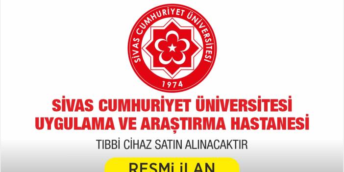 TIBBİ CİHAZ SATIN ALINACAKTIR