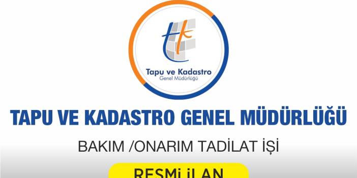 BAKIM /ONARIM TADİLAT İŞİ