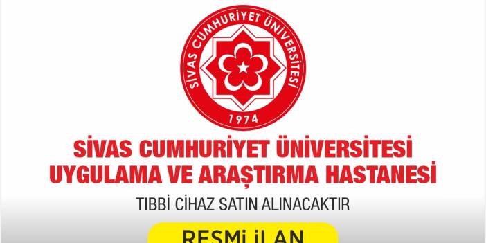 TIBBİ CİHAZ SATIN ALINACAKTIR