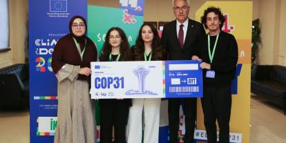 Sivas'ta gençlerin yeşil fikirleri yarıştı: Kazanan EcoGene takımı oldu