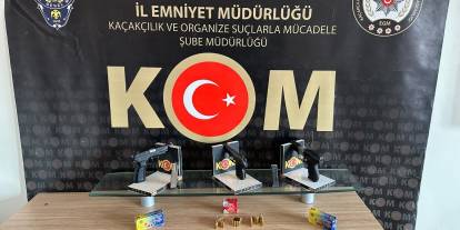 Sivas merkezli 4 ilde kaçak silah operasyonu: 2 tutuklama