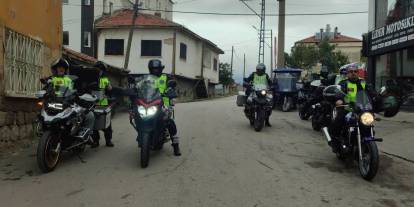 Sivaslı motosikletçiler yollara düştü! TEKNOFEST Güneydoğu'da Sivas rüzgarı esecek!