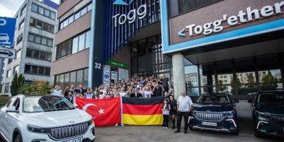 Togg rüzgarı Almanya’yı sardı