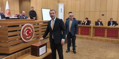 İl Genel Meclisi’nde 1. Başkan Vekili İlyas Vahapoğlu oldu