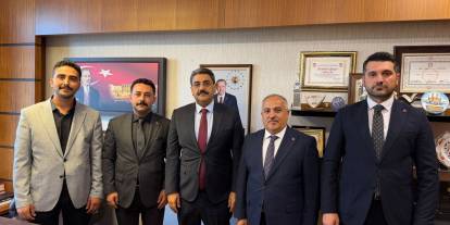 Hakan Aksu Öz Sağlık-İş Sivas Heyetini TBMM’de Ağırladı!