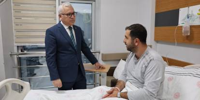 Vali Şimşek Zehirlenen İşçileri Ziyaret Etti! Yarın Taburcu Edilmeleri Planlanıyor!