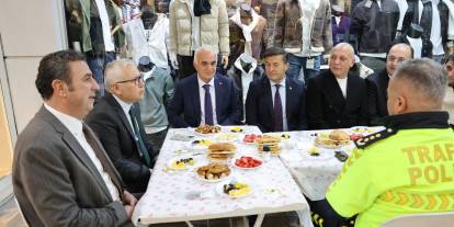 Vali Şimşek'ten esnaf buluşması