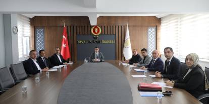 Sivas İl Özel İdaresi’nde İl Encümeni Toplandı!