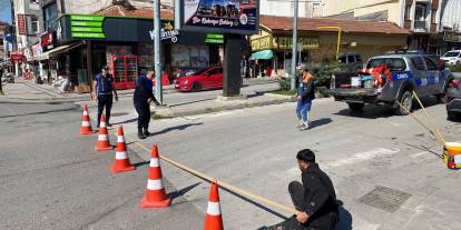 Şarkışla’da yayalar için güvenlik dokunuşu