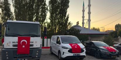 Deliilyas'ta yeni araçlar törenle yola çıktı!