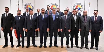 Güven tazeleyen Karakaya, TOBB'da!