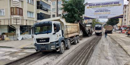 Mevlana Caddesi baştan aşağı değişiyor!