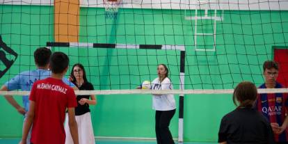 Altınyayla'da Cumhuriyet Bayramı coşkusu voleybol turnuvasıyla başladı