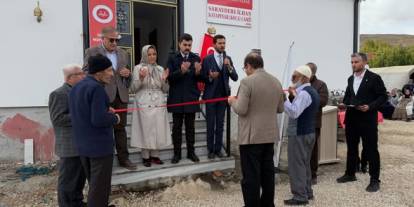 Gürün'de İlhan Kayapınar Koca Camii dualarla ibadete açıldı