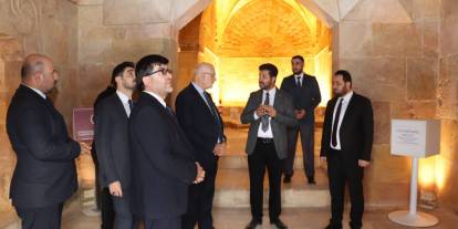 2026 Saha Buluşmaları'nda ilçe turu! Diyanet üst yönetimi Divriği ve Kangal'daydı!