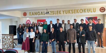 Kaymakam Vekili  öğrencilerle buluştu