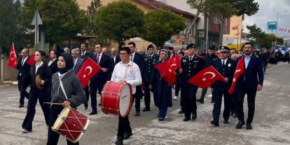Ulaş'ta "Cumhuriyet Yürüyüşü" düzenlendi