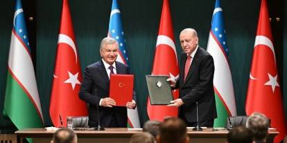Türkiye ile Özbekistan arasında 5 anlaşma imzalandı