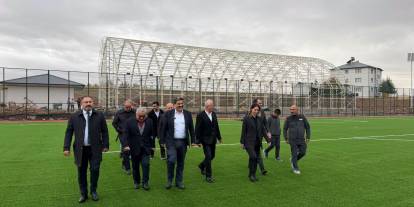Kangal’da spor kompleksinde sona doğru