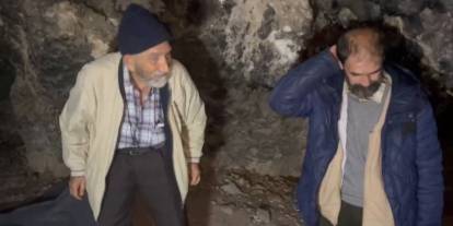 Mağarada yaşayan adamın hikâyesi mutlu sonla bitti