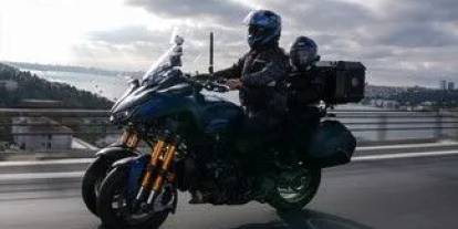 7 yaşındaki oğluyla İzmir'den motosikletle umreye gitti