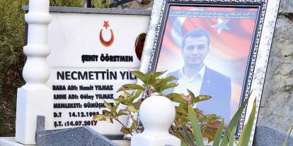 Necmettin öğretmen şehadetinin 8'inci yılında anılıyor