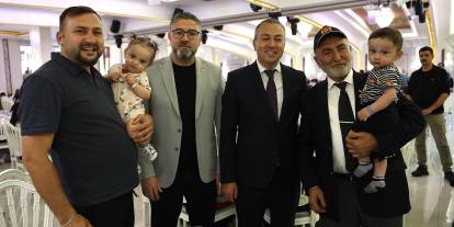 Sivas protokolü şehit aileleriyle bir araya geldi!