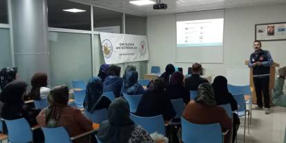 Sivas'ta kadınlara afet bilinci eğitimi