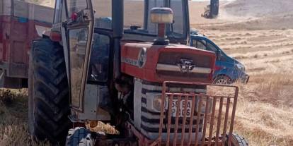 Traktörden Düşen Sürücü Ağır Yaralandı