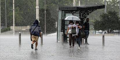 Meteorolojiden sağanak yağış uyarısı