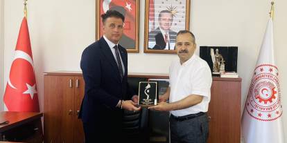 MÜSİAD heyetinden  Bandırmalı’ya ziyaret
